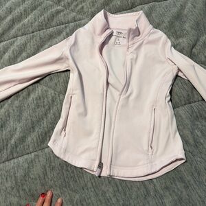 abercrombie kids Light Pink Zip-Up Utility Jacket